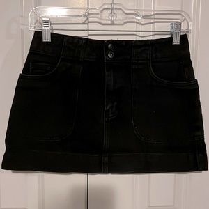 Black Mini Skirt, Size Small, From Forever 21